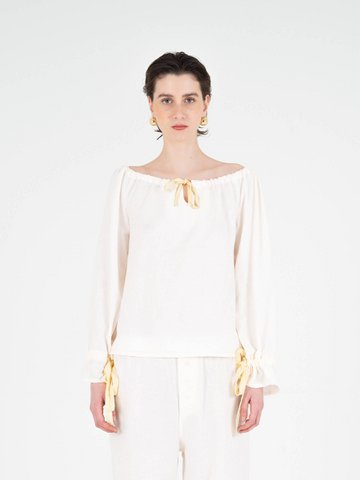 Arctic Cream pyjamashirt