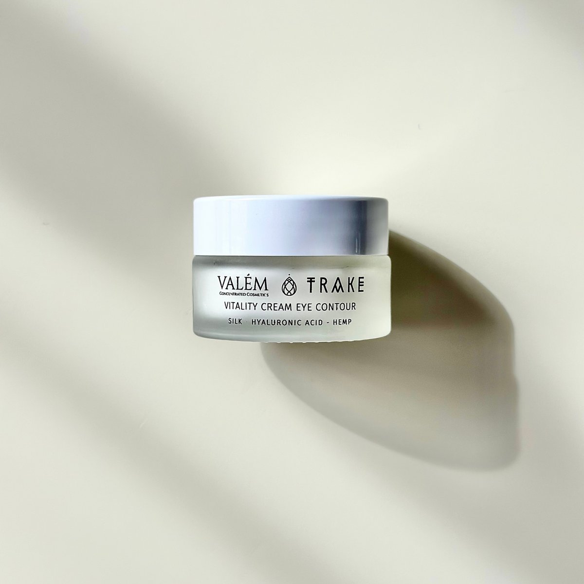 Vitality Eye Contour Cream-Anti-rynke med hyaluronsyre & silke (20 ml)