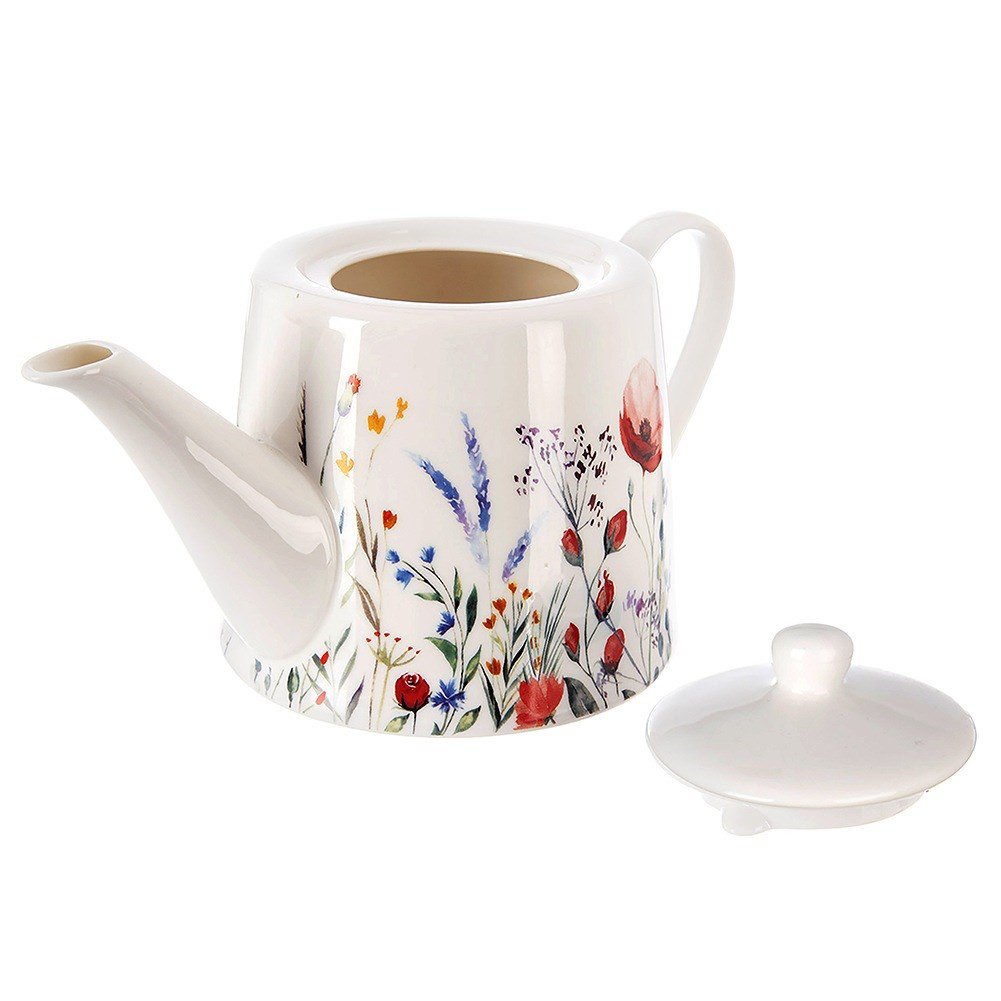 Tea Pot Porcelain POPPY 1 l