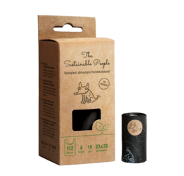 Biodegradable Dog Waste Bags with Handles (112 bags/box)