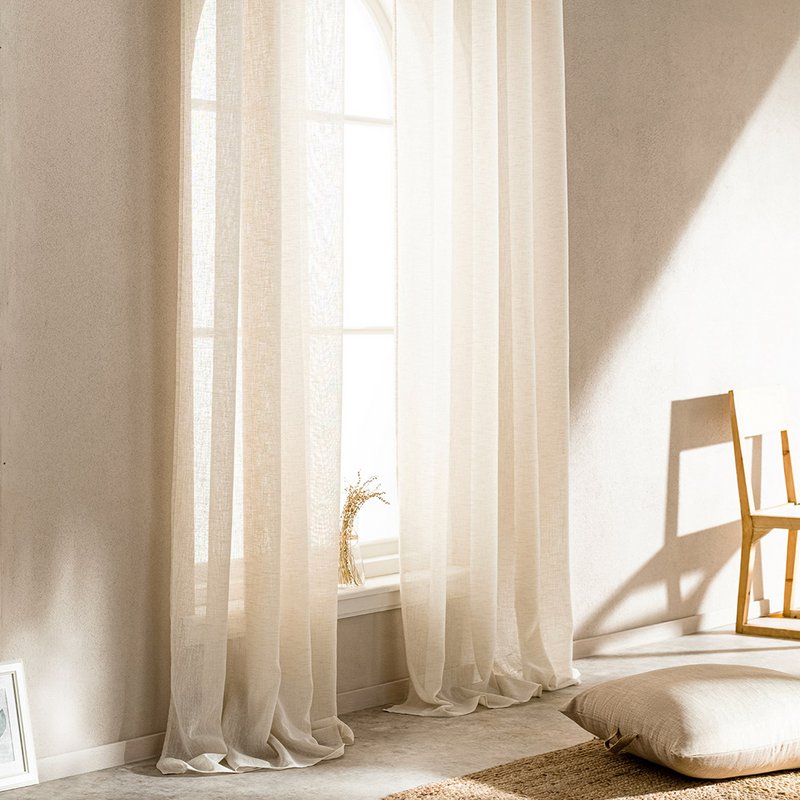 Båndgardin 140x295cm Gofis Home Combe Beige 502/06