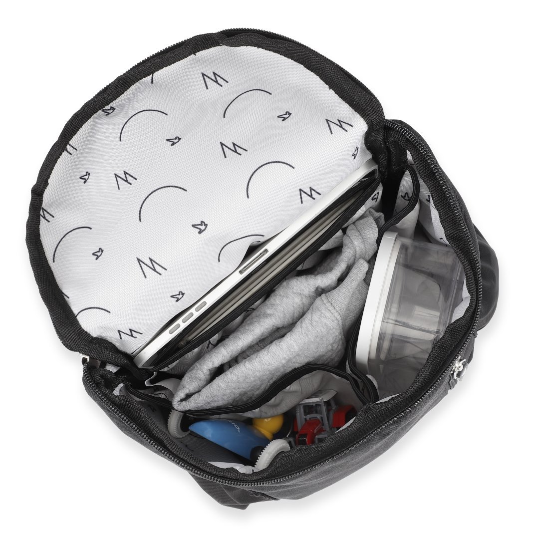 MiniMe â™»ï¸ Bolso júnior de poliéster reciclado en color negro