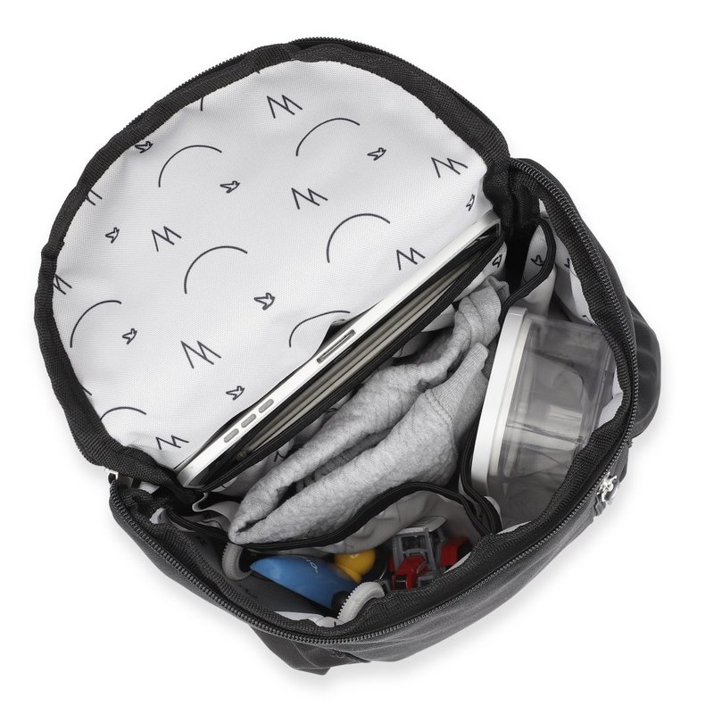 MiniMe â™»ï¸ Genbrugt polyester juniortaske i sort