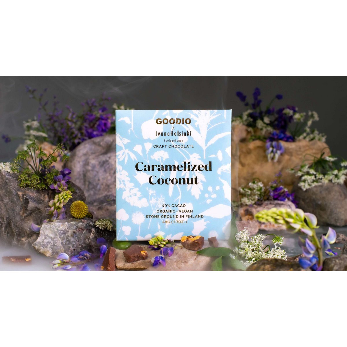 Karamellisierte Kokosschokolade 51 %