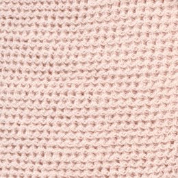 Peignoir gaufré en lin pour femme