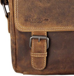 Leder -Männer -Umhängetasche Cognac - Damen Umhängetasche hellbraunes Leder