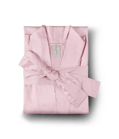 Satino chalatas kimono Solid Primrose Pink