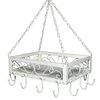 Topfh„nger romance made of wood/iron/white