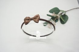 Nylon haarband satijnen strik