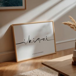 Poster: Ikigai - A reason for being