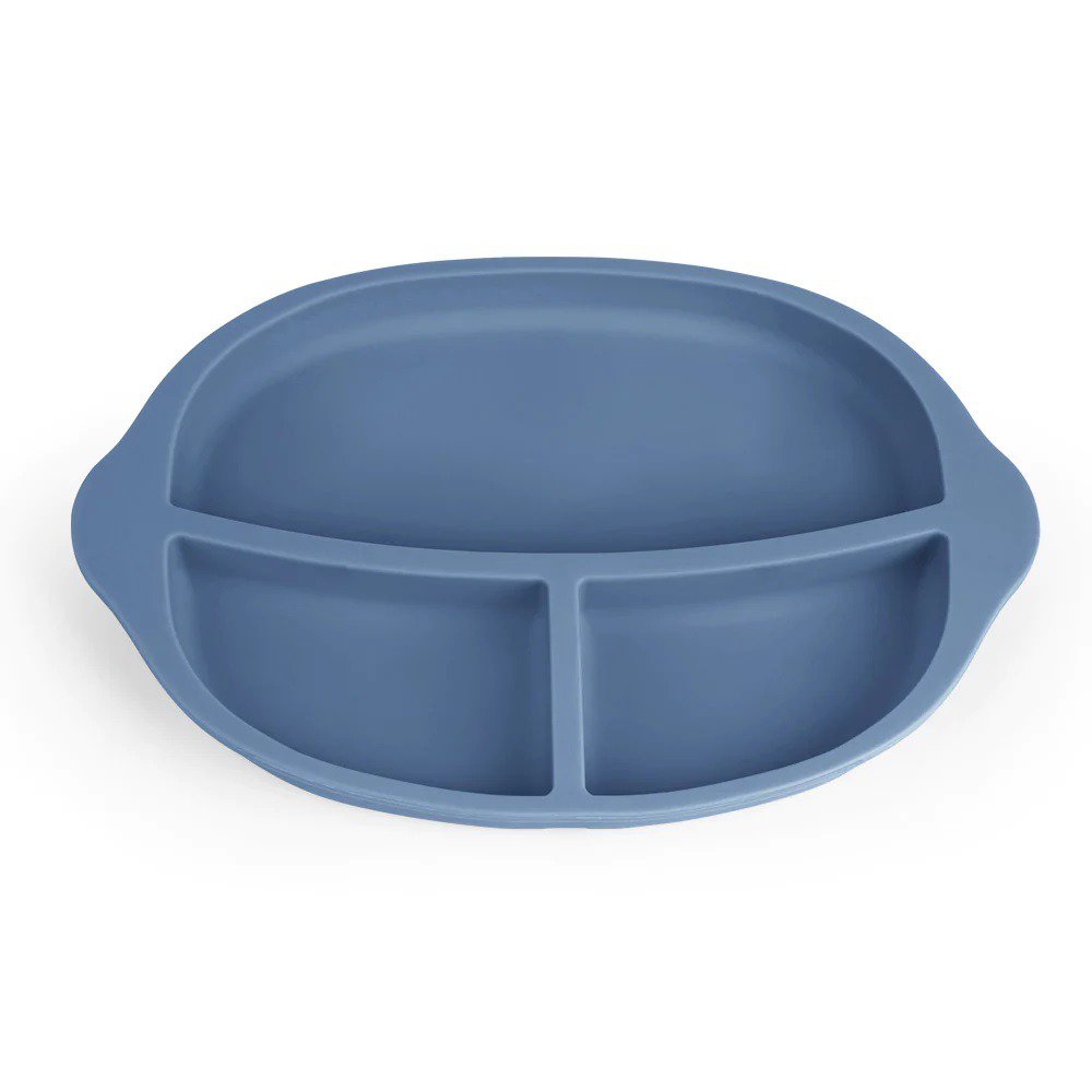 Plate 3 Compartments Silicone Haakaa