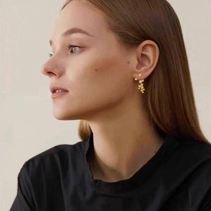 Starlight Orb Statement Earrings