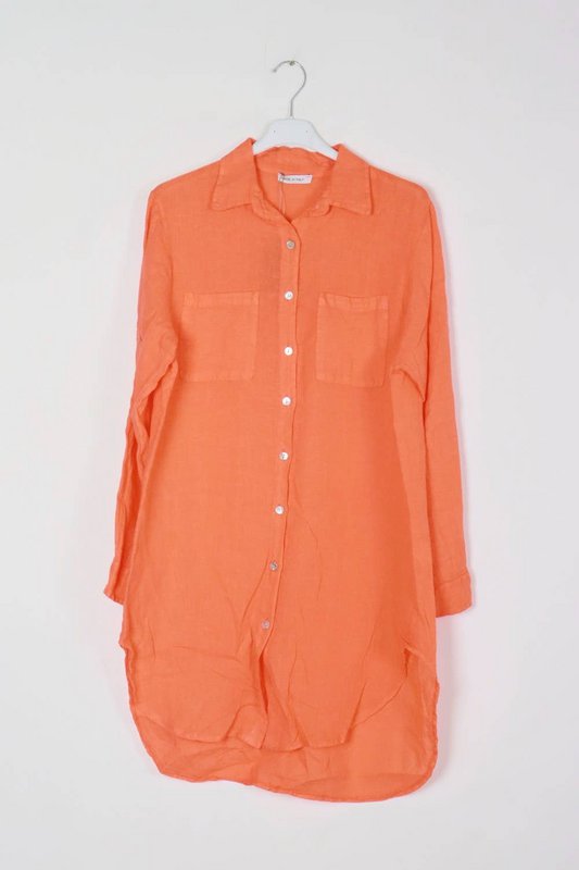Kurze Kleidung mit Leinentaschen für Frauen Ref.2244