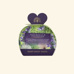ENGELSK SÆBE C° 3x20g - Patchouli & Cedertræ