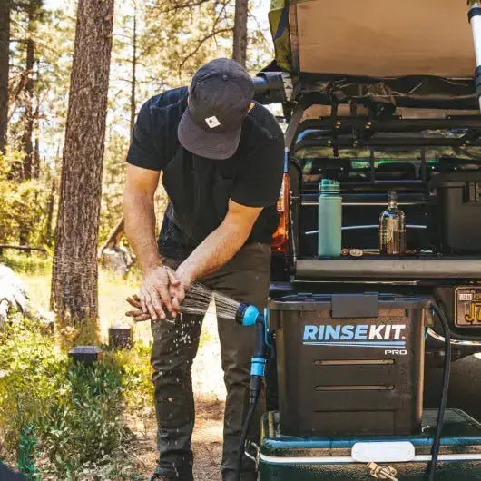 RINSEKIT PRO–Ducha Autónoma Portátil a Batería–13, 3L