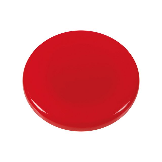 Magneet Westcott rood pak à 10st. Ø 30mmx8mm, 900g cap: 6-8 vel 80g papier
