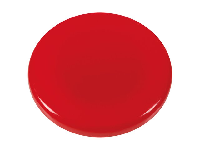 Magneet Westcott rood pak à 10st. Ø 30mmx8mm, 900g cap: 6-8 vel 80g papier