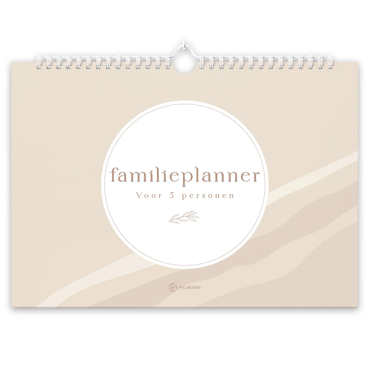 Fyllbooks Family Planner A4 - Dateless - Beige