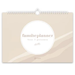 Fyllbooks Family Planner A4 - Dateless - Beige