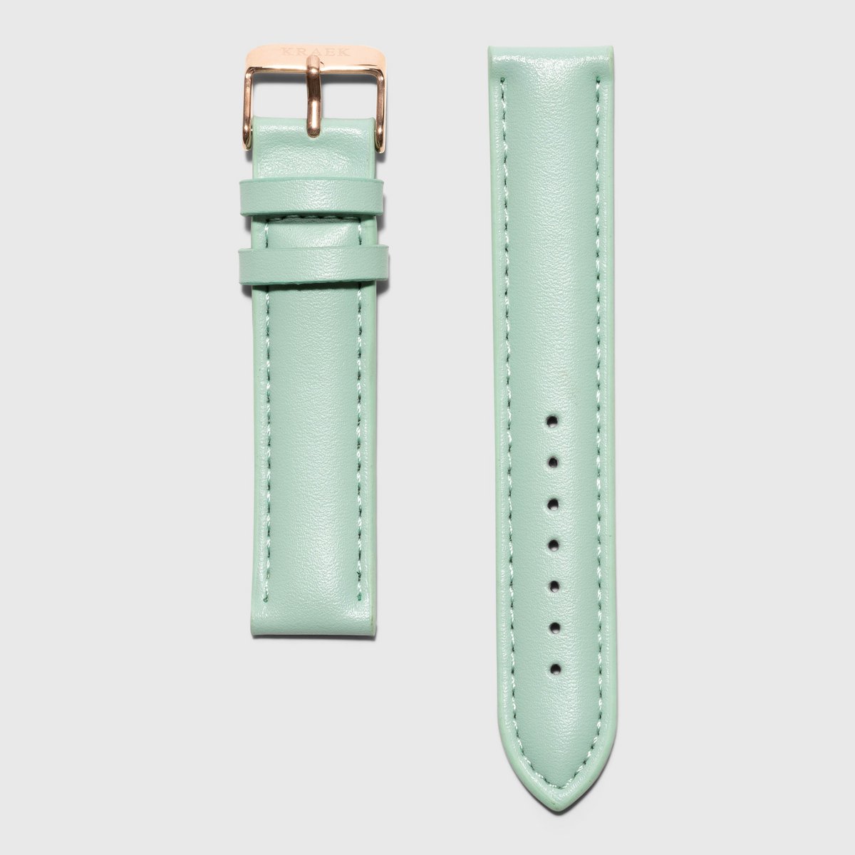 Adeline | Oro rosa | verde | 36 mm