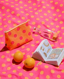 Water-Resistant L Pouch Warm Sunset