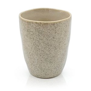 Stoneware Becher modern grey