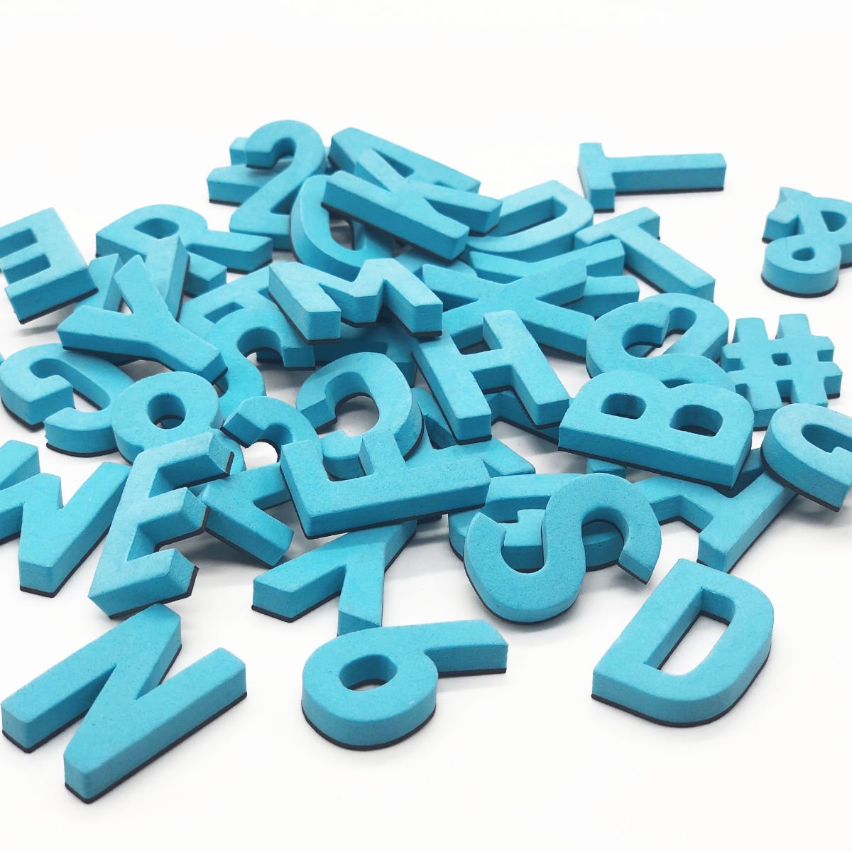 Modern magnetic letters - Unique Colors