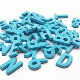 Modern magnetic letters - Unique Colors