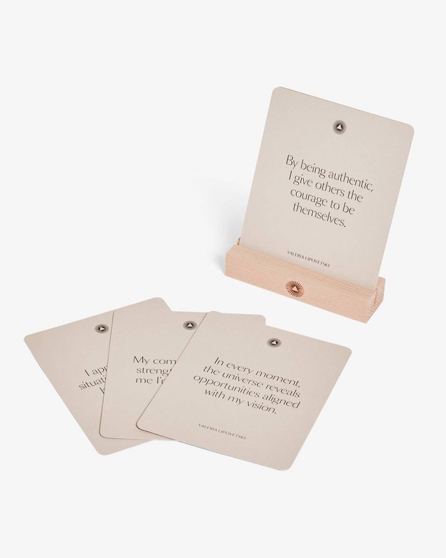 Mindful Affirmations af Valeria Lipovetsky, citatkort