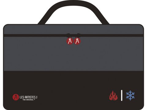 Cooler bag S LAP Split Gray & Black 14x22cm