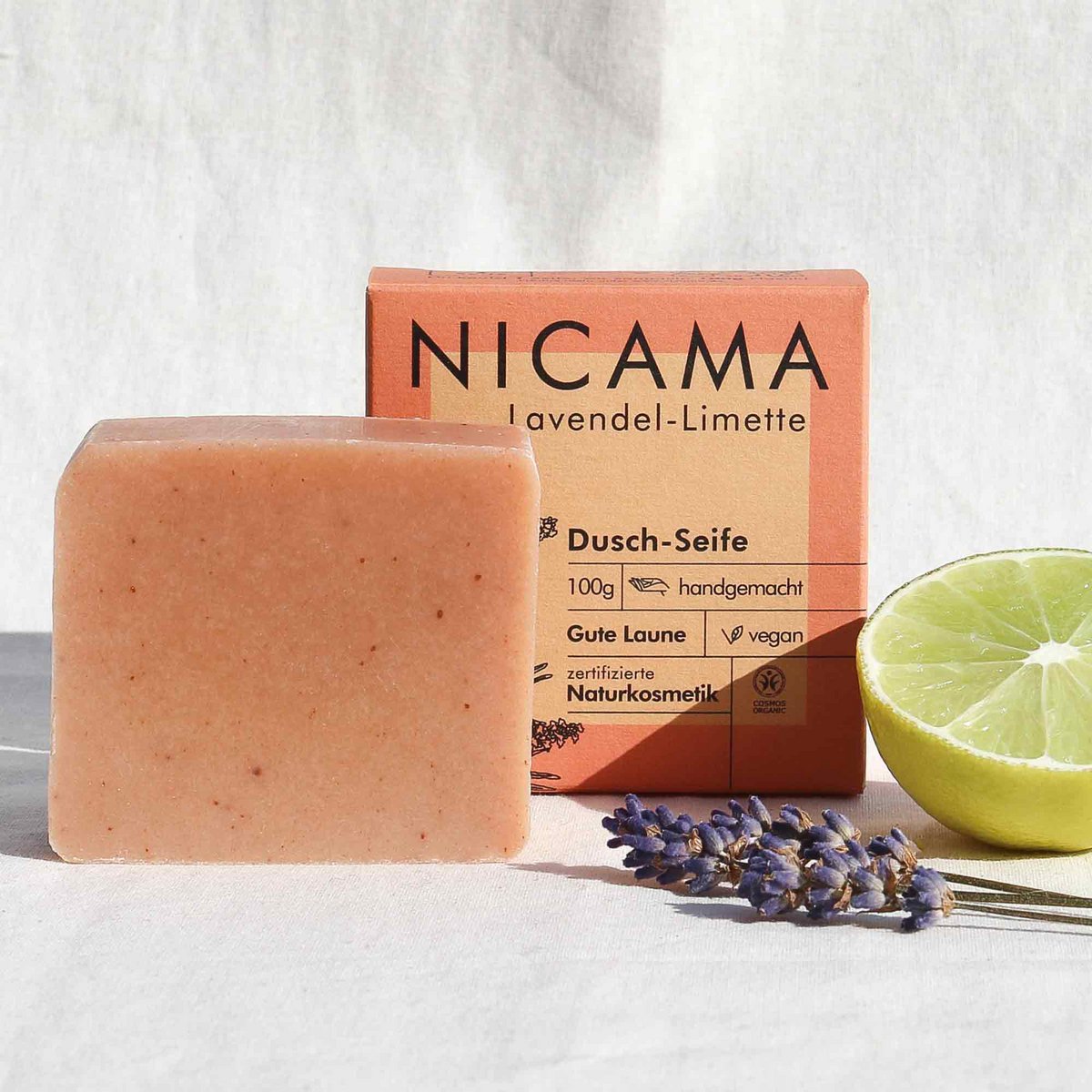 NICAMA - Lavendel Limoen Zeep