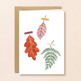 Greeting Card | Autumn leaves