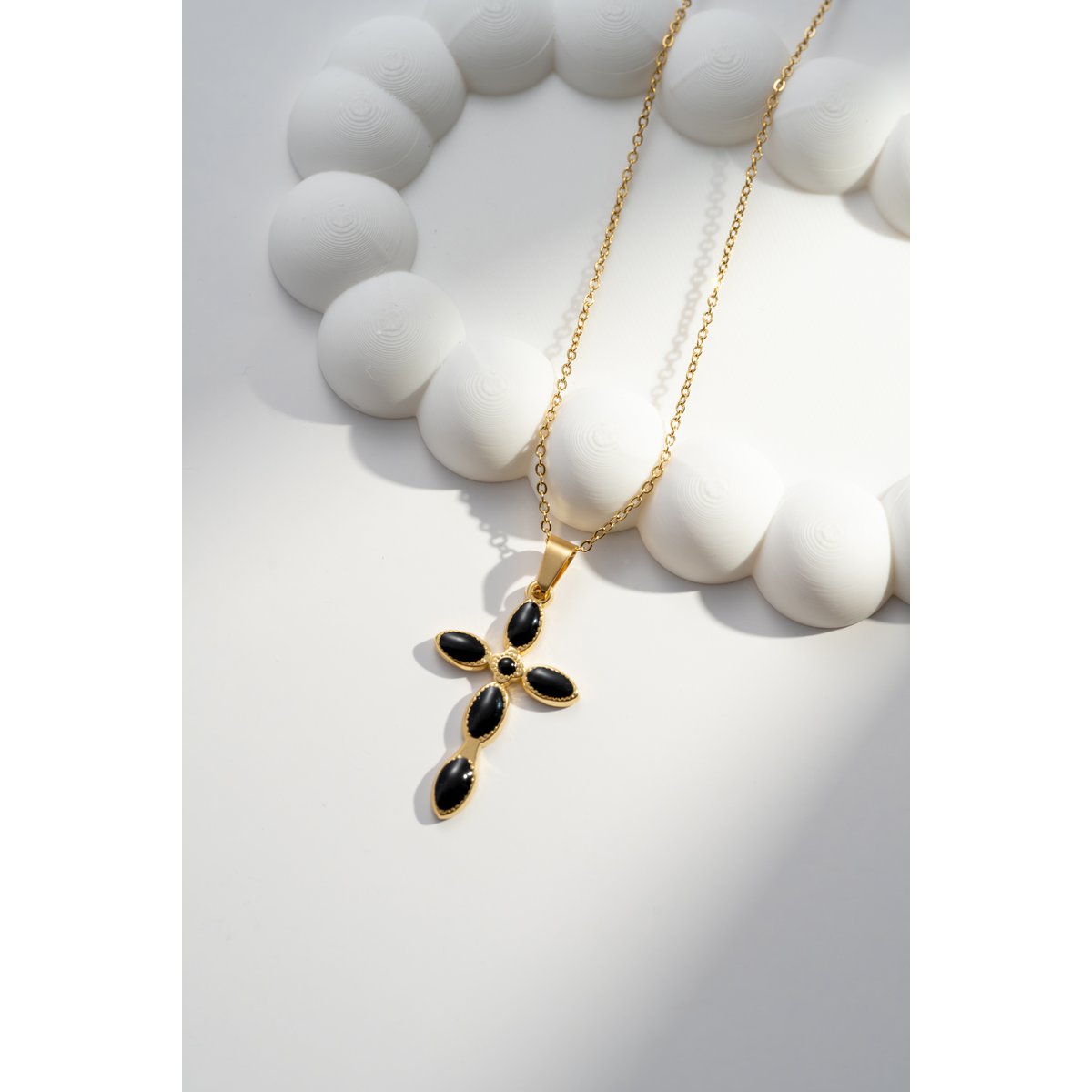 Roestvrijstalen ketting hanger elegante gouden gouden trendy