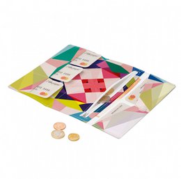 GEOMETRICAL3 Tyvek® Cardboard Wallet XL / Clutch Wallet