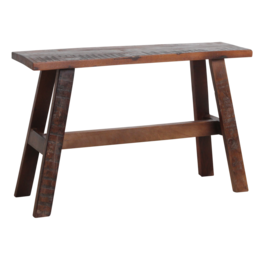 Factory wooden bench - 85x20x50 cm