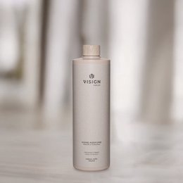 Home Perfume Refill, a nature-inspired room spray available in 3 scents - Nature's Best, There's No Planet B, and 23:55. The sleek, minimalist bottle design features a matte gray finish.