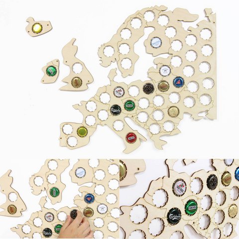Beer Cap collector, Beer Cap Collector European Union Map