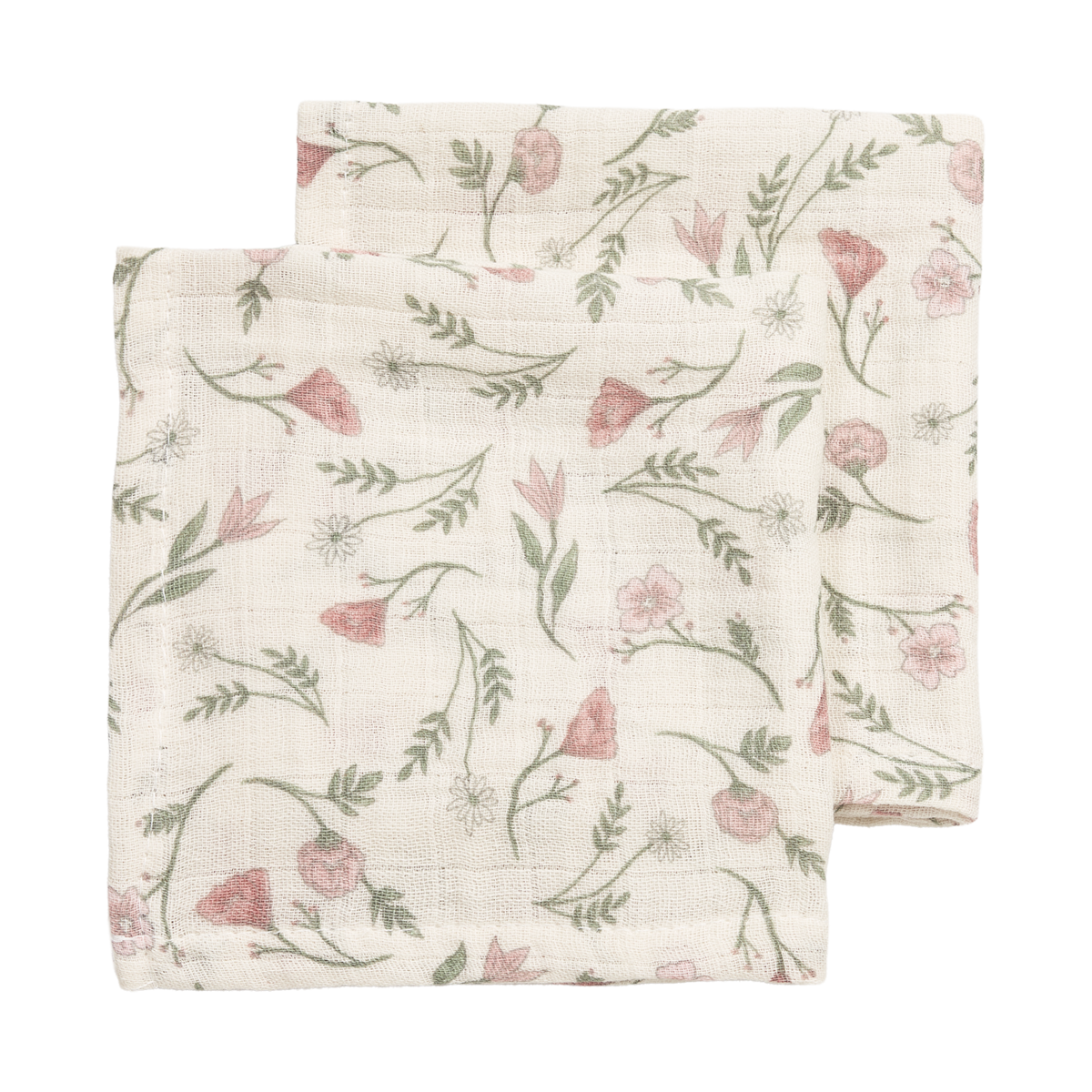 Ściereczki hydrofilowe wstępnie wyprane Flower Multicolor 120x120cm - 2 szt
