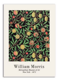 Postcard William Morris - Fruit Pattern