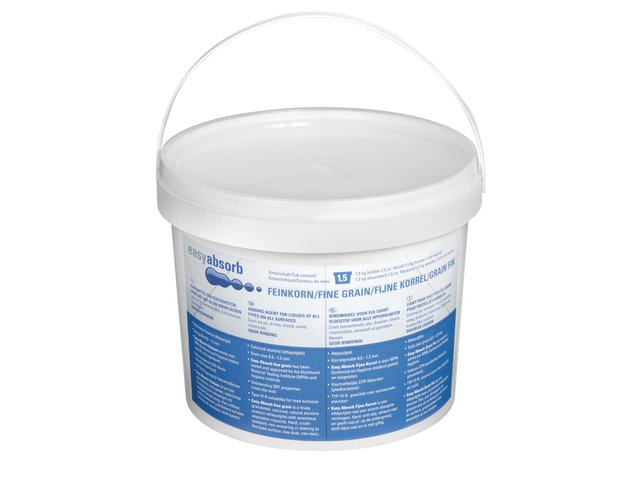 Binder Easy Absorb fine grain, for all types of liquids/surfaces 1.5 liters
