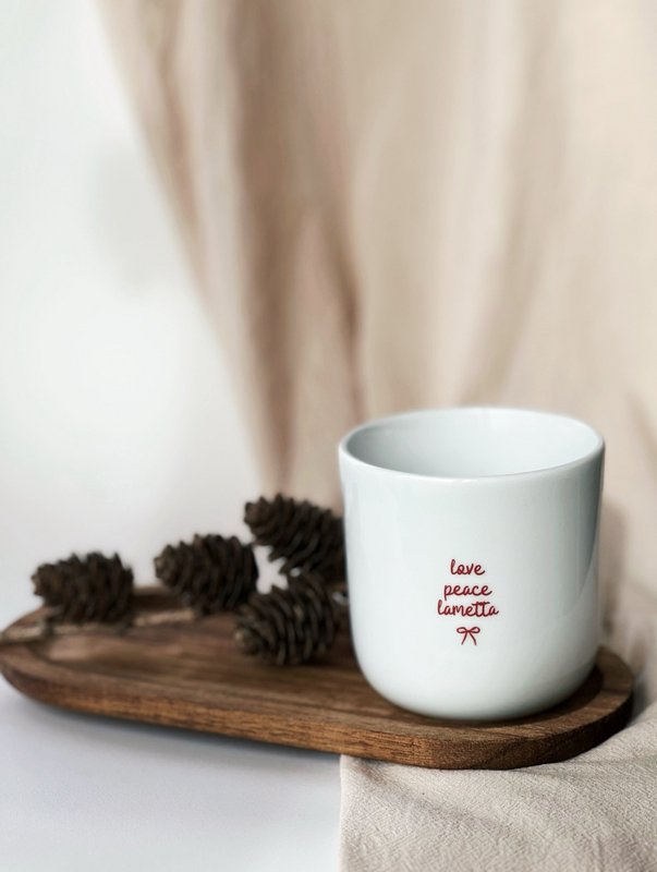 Becher Tasse X-Mas rot