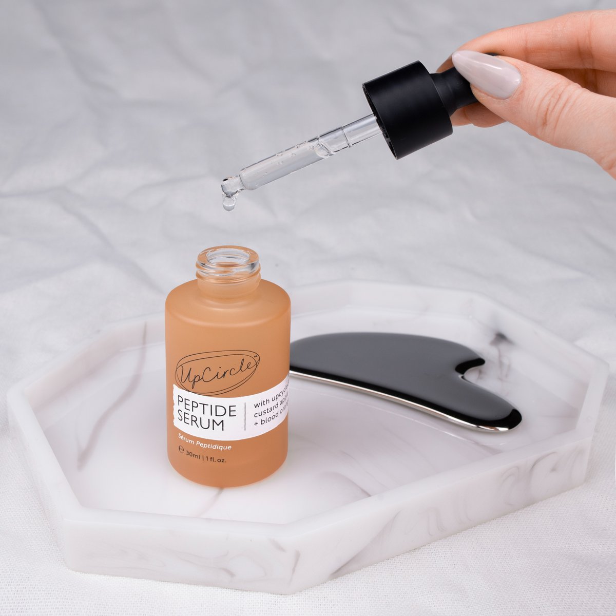 Anti-aging collageenversterkend hervulbaar peptide-gezichtsserum