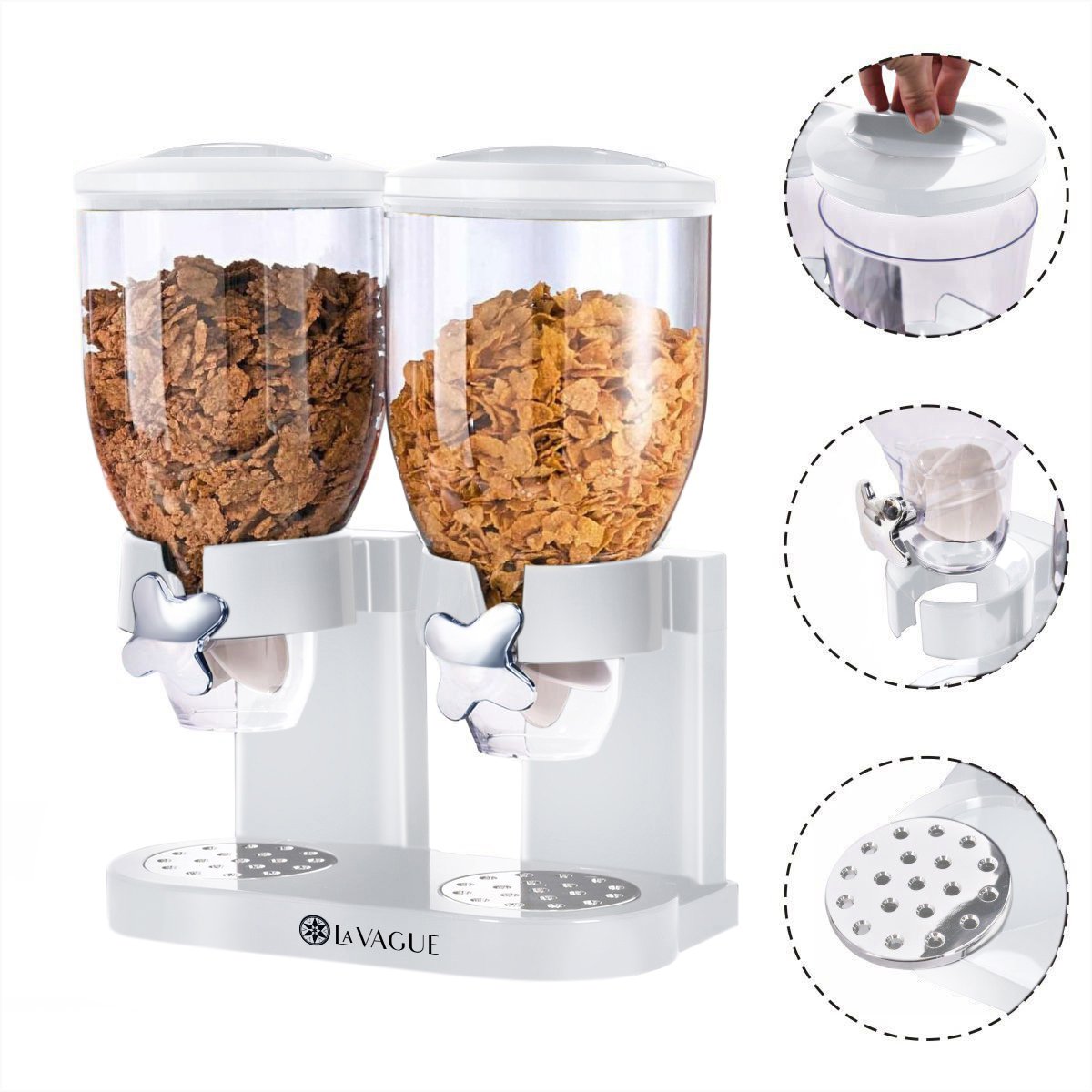 MIAM double cereal dispenser