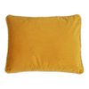half cushion velvet gold honey 35x45cm