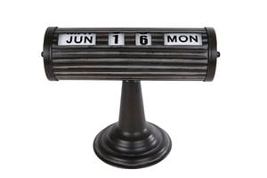 Date roller Date black metal