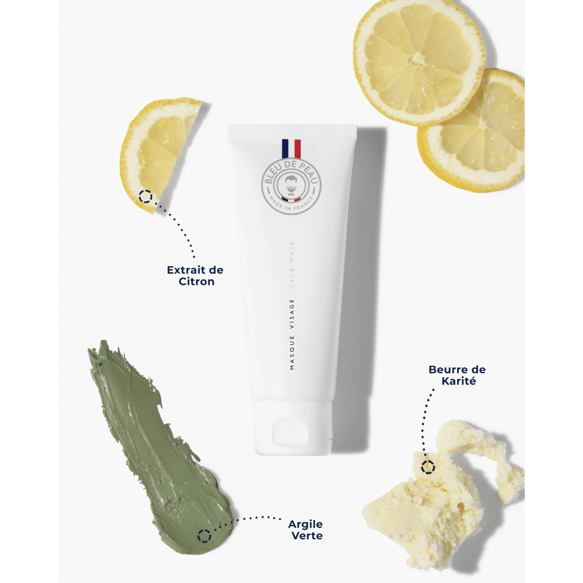 Organic face mask 75ml