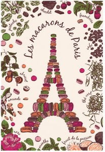 Macarons de Paris theedoek
