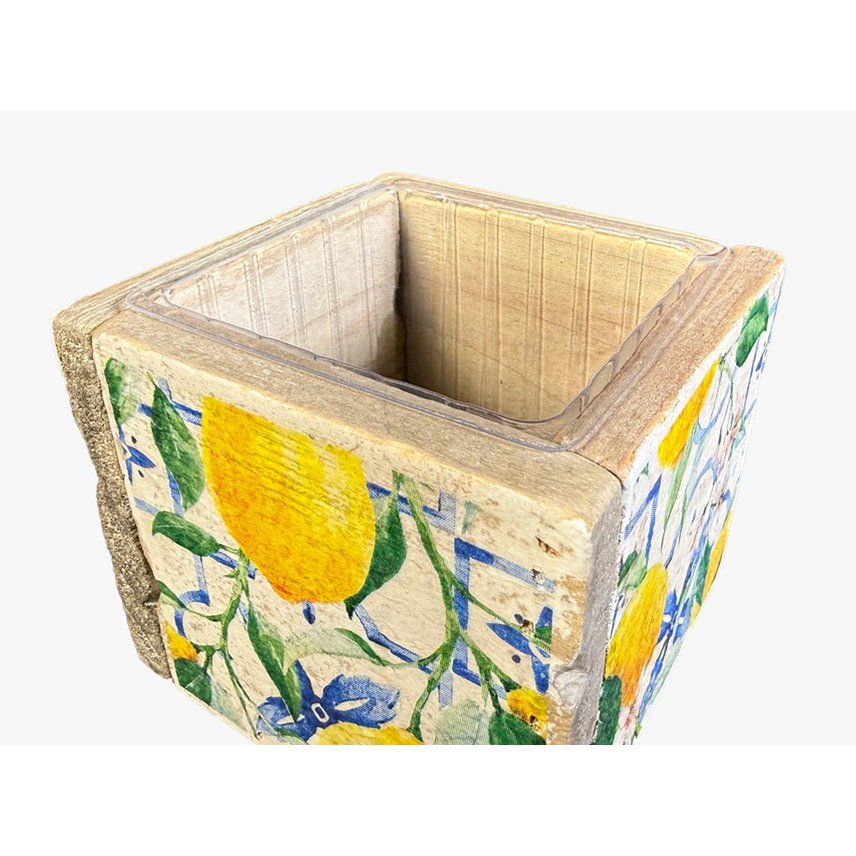 pot old dutch tiles 9 mediterranean lemon