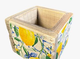 vaso vecchie piastrelle olandesi 9 limone mediterraneo