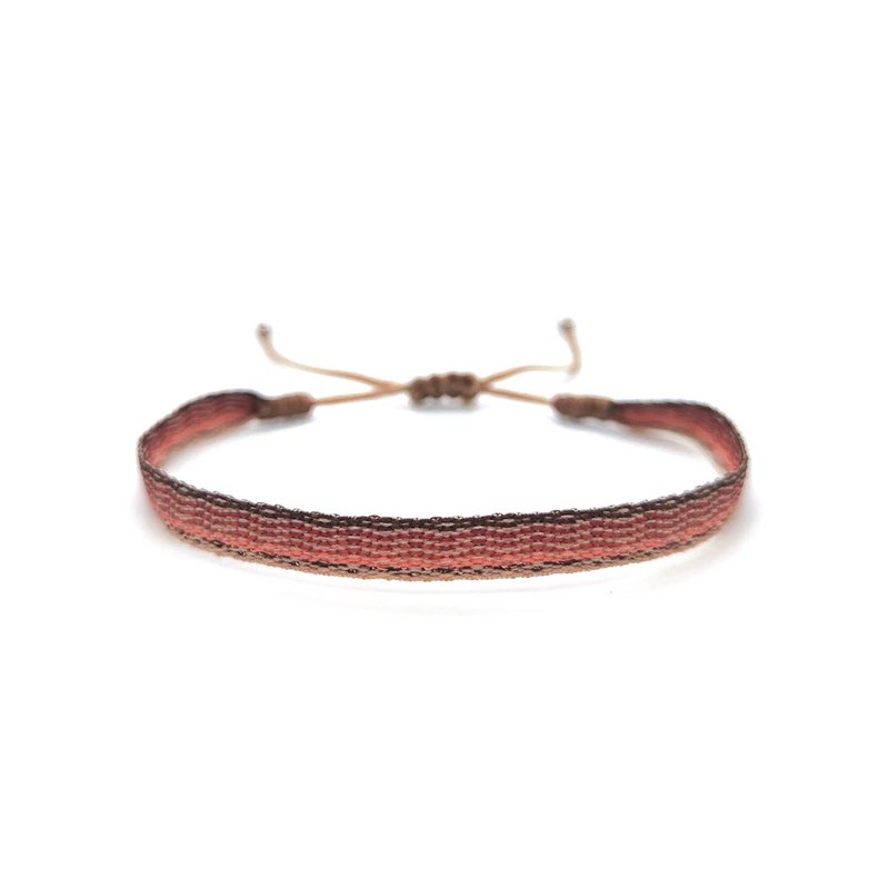 BOHO bracelet woven Colombia Sunset